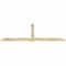 Ekena Millwork Eugene Rough Sawn Timber Gable Bracket, Douglas Fir, 84"W x 31"H x 2"D x 4"F, 9/12 Pitch GBW084X31X0204EUG00RDF - alternate 4